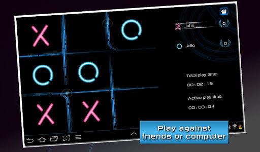 اسکرین شات بازی Tic Tac Toe Glow 4