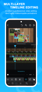 اسکرین شات برنامه Cute CUT - Video Editor 1