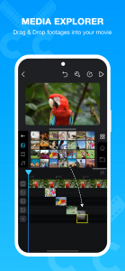 اسکرین شات 3 برنامه Cute CUT - Video Editor
