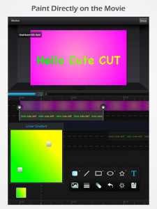 اسکرین شات برنامه Cute CUT - Video Editor & Movie Maker 6