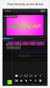 اسکرین شات برنامه Cute CUT - Video Editor & Movie Maker 2