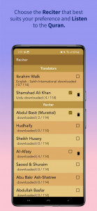 اسکرین شات برنامه Holy Quran - Offline القرآن 3