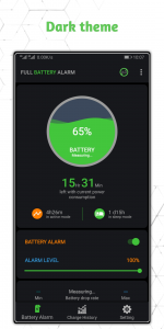 اسکرین شات برنامه Full Battery Alarm 8