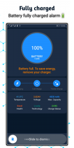 اسکرین شات برنامه Battery - Full Charge Alarm 4