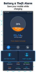 اسکرین شات برنامه Battery - Full Charge Alarm 2
