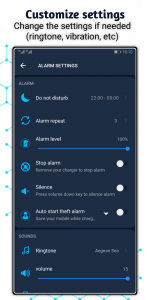اسکرین شات برنامه Battery - Full Charge Alarm 6