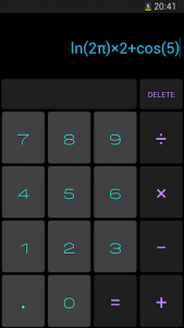 اسکرین شات برنامه Calculator JB 4