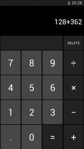 اسکرین شات برنامه Calculator JB 1