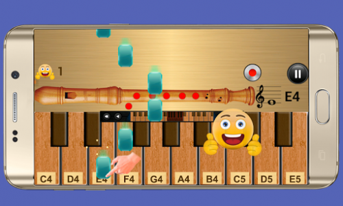 اسکرین شات بازی Real Flute & Recorder - Magic Tiles Music Games 8