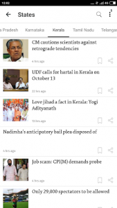 اسکرین شات برنامه The Hindu: English News Today, Current Latest News 6