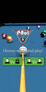 اسکرین شات 1 بازی 2 Player Billiards Offline