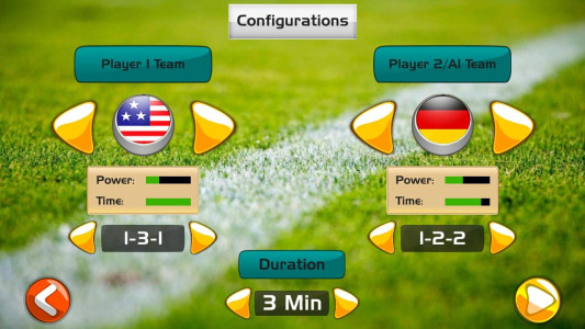 اسکرین شات 2 بازی 2 Player Finger Soccer