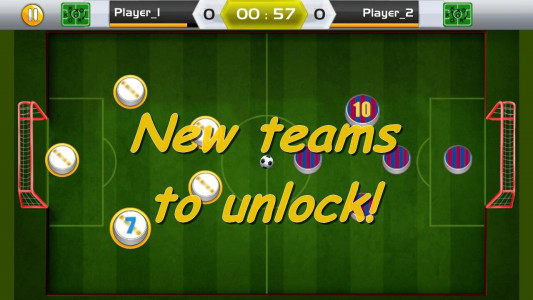 اسکرین شات بازی 2 Player Finger Soccer 1