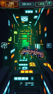 اسکرین شات بازی Neon Flytron: Cyberpunk Racer 5
