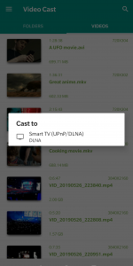 اسکرین شات برنامه Video Cast to TV/Chromecast/DLNA/Roku/PS4/Xbox/+ 2