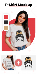 اسکرین شات برنامه Mockup Creator, T-shirt Design 5