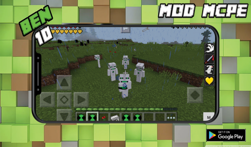 اسکرین شات برنامه Ben Mod 10 Alien for Minecraft 5