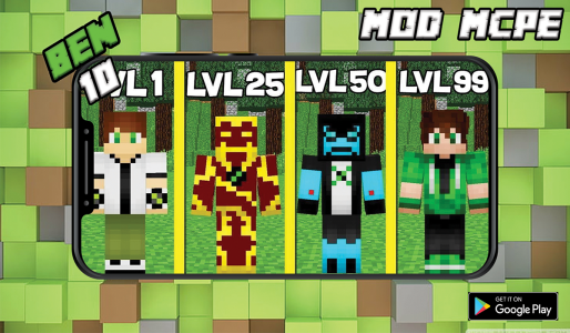 اسکرین شات 7 برنامه Ben Mod 10 Alien for Minecraft