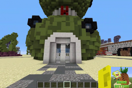 اسکرین شات برنامه Bikini Bottom city craft for MCPE 3