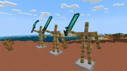 اسکرین شات برنامه Swords Mod for MCPE 5