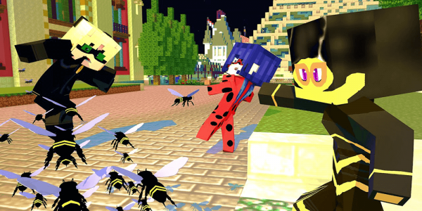 اسکرین شات برنامه Noir Lady Bug Mod for Minecraft PE 2