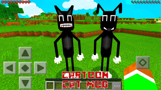 اسکرین شات برنامه Cartoon Cat Mod Minecraft 4