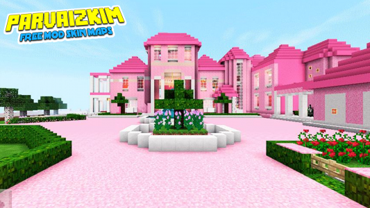 اسکرین شات برنامه Mod Barbie Pink Skin MCPE 5