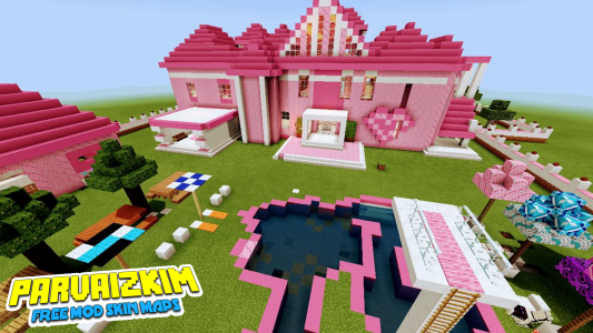 اسکرین شات برنامه Mod Barbie Pink Skin MCPE 4