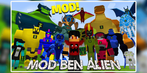 اسکرین شات برنامه Mod Ben Alien For Minecraft PE 1