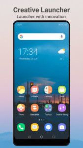 اسکرین شات 1 برنامه Creative Launcher -Quick,Smart