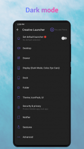 اسکرین شات 6 برنامه Creative Launcher -Quick,Smart