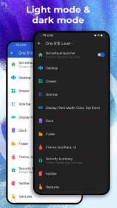 اسکرین شات برنامه One S10 Launcher - S10 S20 UI 7