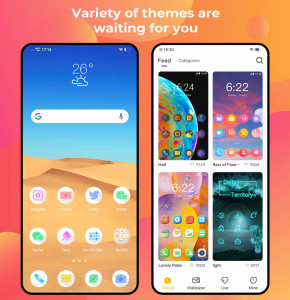 اسکرین شات برنامه One S Launcher - S10 to S24 UI 2