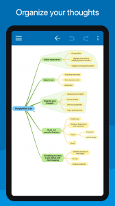 اسکرین شات برنامه SimpleMind Lite - Mind Mapping 1