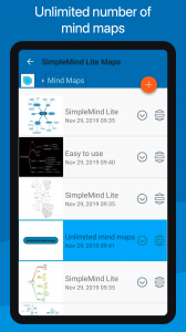 اسکرین شات برنامه SimpleMind Lite - Mind Mapping 7