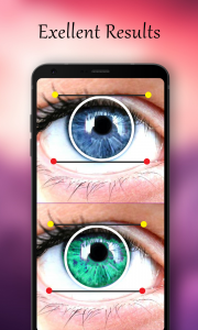 اسکرین شات برنامه Eye Color Changer Photo Editor 5