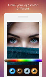 اسکرین شات 1 برنامه Eye Color Changer Photo Editor