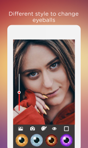 اسکرین شات 2 برنامه Eye Color Changer Photo Editor