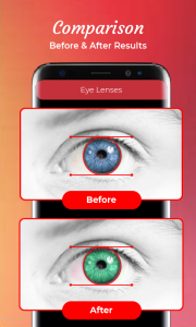 اسکرین شات 4 برنامه Eye Color Changer Photo Editor