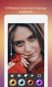 اسکرین شات برنامه Eye Color Changer Photo Editor 2