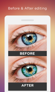 اسکرین شات برنامه Eye Color Changer Photo Editor 6