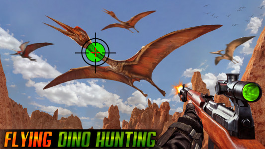 اسکرین شات برنامه Wild Dinosaur 3D Hunting games 8