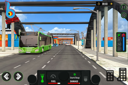 اسکرین شات برنامه Super Bus Arena -Coach Bus Sim 8