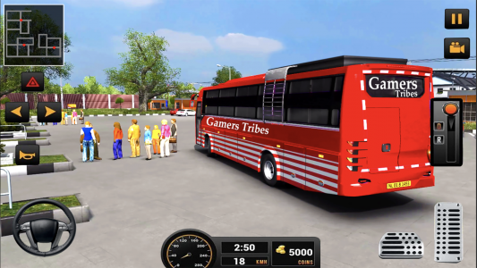 اسکرین شات 5 بازی Wala Bus Simulator: Bus Games