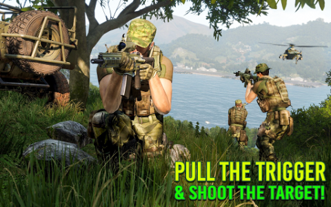 اسکرین شات برنامه Modern FPS Jungle Combat Strike: FPS Shooting Game 5