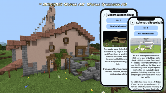 اسکرین شات برنامه house for minecraft pe 4