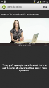 اسکرین شات برنامه Real English Video Lessons 4