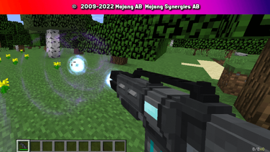 اسکرین شات برنامه guns mod for minecraft pe 2