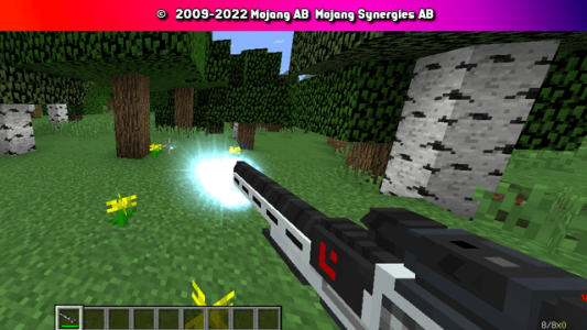 اسکرین شات برنامه guns mod for minecraft pe 3
