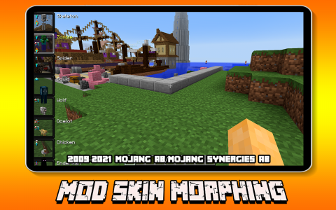 اسکرین شات برنامه Skin Morphing Minecraft PE 4